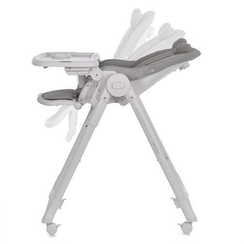 Стільчик для годування немовлят El Camino ME 1037 CRYSTAL Bear Gray фото 6