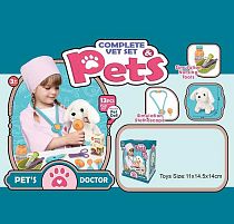 Набір ветеринара 661-213 13 елементів, песик, в коробці