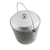 Казан алюмінієвий з дужкою та кришкою 12.0л Stenson УК-К12.0