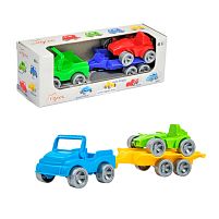 Набір авто "Kids cars Sport" 3 ел. (джип+багі) 39544 "Tigres", в коробці