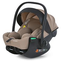 Автокрісло El Camino i-FLOW ME 1198 Beige (встановлення проти ходу руху, зріст дитини: 40-87 см, 3 точки кріплення, ремень безпеки, вік 0+)