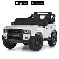 Електромобіль дитячий Bambi Racer M 6280EBLR-1 «Toyota Land Cruiser» (колеса Ø11"/EVA, акк: 12V/10Ah, мотор: 2*12V/45W, до 7 км/г, до 35 кг)