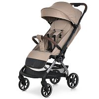 Коляска дитяча прогулянкова El Camino Roove ME 1230 Chocolate (колеса: PU, 3 положення, гальмо спарене, кошик, до 22 кг)