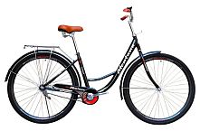Велосипед міський Corso MT-28011 «Montana» (колеса: Ø28", рама: 20"/сталева, 1 швидкість, гальмо: заднє/ножне, багажник)