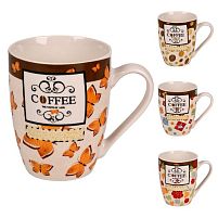 Чашка "Coffee time" 350мл Stenson R10290