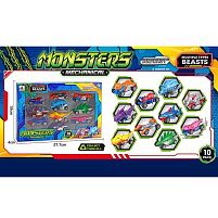 Набір машин DS 2322 10 шт, металопластиковий корпус, у коробці