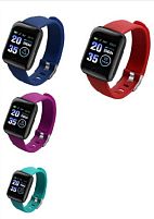 Годинник C 78409 5 видів, Bluetooth 4.0, кольоровий дисплей, повідомлення, кроки, будильник, спорт, серцебиття, в коробці, ВИДАЄТЬСЯ МІКС ВИДІВ