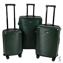 Валіза пластик 20/24/28 3шт/наб Stenson R35747-GR