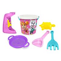 Набір для піску 6 ел. "Щенячий патруль" рожевий Paw Patrol 81553 "Tigres", у сітці