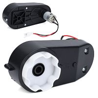 Редуктор колеса в зборі з мотором для дитячого електромобіля Bambi Racer M 4140-R-GEAR BOX (задній, 12V, RPM12000, отвір під вісь: Ø10 мм, ↔17 см)