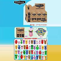 Герой Y 2011 ЦІНА ЗА 24 ШТУКИ В БЛОЦІ, брелок, сюрприз, пакет, в коробці