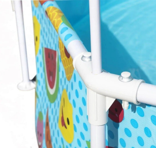 Каркасний басейн Bestway 56432 (51*244 см., об'єм 1688 л., тент-парасолька з душем, серія: Splash-in-Shade Play) фото 4