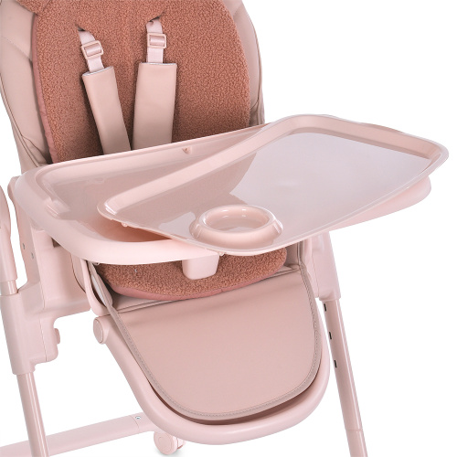 Стільчик для годування немовлят El Camino ME 1037 CRYSTAL Bear Pink фото 9