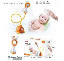 Гра для ванни 8366-51 A “Субмарина”, автоматична подача води, гідроізоляція, акумулятор 7.4 V, 3 присоски, м'яка щіточка на руку, в коробці