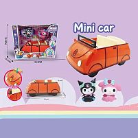 Набір героїв YQ 500 2 фігурки героїв, машинка, на батарейках, музика, в коробці