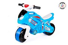 Біговел (велобіг, ранбайк, балансбайк) Technok Toys 5781 «Мотоцикл» (світлові та звукові ефекти, блакитний)