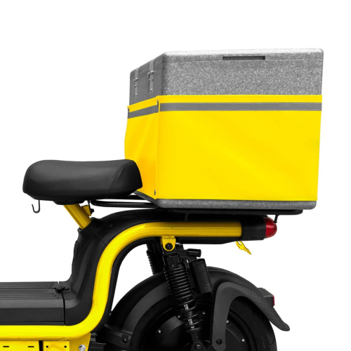 Електроскутер (Tailg) TLG U2s Yellow (колеса: Ø12", акб: 60V/45Ah/Li-ion/з'ємна, мотор: 1500W, пробіг на одному заряді до 100 км, до 60 км/год, жов.) фото 4