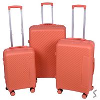 Валіза поліпропілен (PP) 20/24/28'' 3шт/наб Stenson R36983-OR