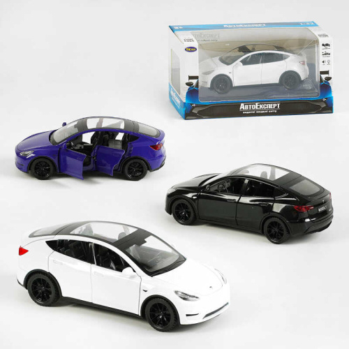 Машинка TK - 16723 "Авто Експерт", 3 кольори, металопластик, 1:32, звук, світло, інерція, рухомі елементи, в коробці, ВИДАЄТЬСЯ МІКС ВИДІВ