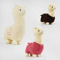 М`яка іграшка M 14764 ВИДАЄТЬСЯ ТІЛЬКИ МІКС ВИДІВ, альпака, висота 53 см