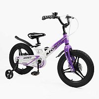 Велосипед дитячий двоколісний Corso MT-16739 «Monti» (колеса Ø16"/гума, рама: магній, допоміжні колеса, гальмо ручне, від 5 років)