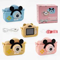 Фотоапарат C 66633 3 кольори, фронтальна камера, дріт для підзарядки, звук, фото, відео, ігри, роз’єм для SD карти, ремінець, в коробці, ВИДАЄТЬ