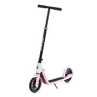 Самокат дитячий Trike SR2-091-P (двоколіісний, колеса: PU, Ø200 мм, складний, кермо: висота 82-105 см, гальмо задне ножне, підставка, рожевий)