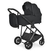 Коляска дитяча прогулянкова El Camino ME 1190 Black (розкладена: 59*103*110 см, складена: 45*59*67 см, колеса: передні 7,1"/задні 9.25"/PU, до 22 кг)