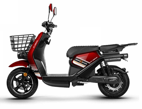 Електроскутер Dominator BL-MINI red (колеса: Ø12", акб: 72V/23Ah/Lead-acid, мотор: 2000W, пробіг на одному заряді до 75 км, до 70 км/год, червоний) фото 6