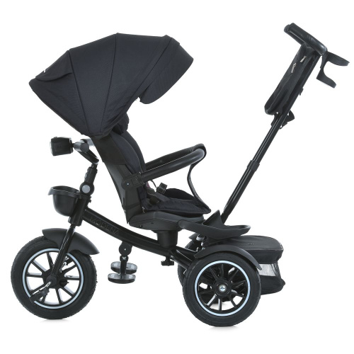 Велосипед дитячий триколісний El Camino ME 1193 Dark Gray «MODENA» (колеса: передні Ø10.2"/задні Ø9"/гума, рама: сталь, батьк. ручка, до 30 кг) фото 4