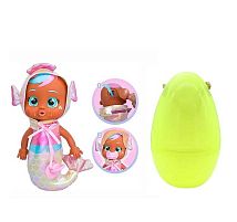 Пупс TK 2299 висота 27 см, музичний чип, м'якотілий, плаче водою, пустушка, в боксі