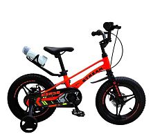 Велосипед дитячий двоколісний Corso SM-14661 «Stream» (колеса Ø14"/гума, рама: магній, допоміжні колеса, гальмо ручне, від 3 років)