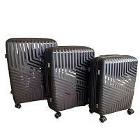 Валіза поліпропілен (PP) 20/24/28'' 3шт/наб Stenson R37256-BK