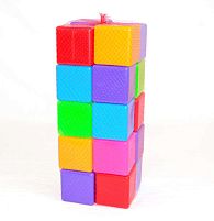 Кубики кольорові 24 куб. 111/3 (4) "BAMSIC"