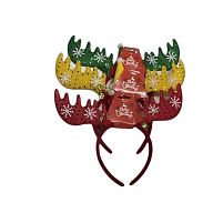 Обруч для волосся новорічний "Horns" 28*20см Stenson R43244