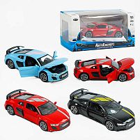 Машинка RS-15900 "Авто Експерт", 3 кольори, металопластик, 1:32, звук, світло, інерція, рухомі елементи, в коробці, ВИДАЄТЬСЯ ТІЛЬКИ МІКС ВИДІВ