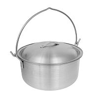 Казан алюмінієвий з дужкою та кришкою 2,5л 21.5*11.5см Stenson R93629-21.5