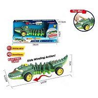 Машинка 765-9 “Крокодил”, звук, підсвічування, гумові колеса, в коробці