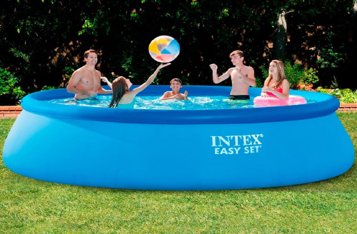Надувний басейн Intex 28116 (61*305 см., обёэм: 3077 л., серія: Easy Set) фото 10