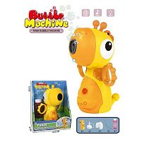 Мильні бульбашки 8805 "Жирафа", світло, мелодія, на батарейках, в коробці