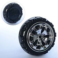 Картинка  Колесо для дитячого толокара Bambi M 3502-WHEEL (заднє та переднє однакові, Ø17 см/↔6 см/пластмаса) магазин cd-market