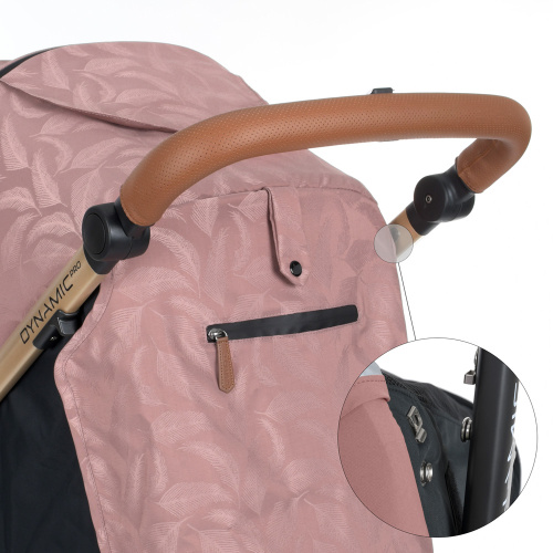Коляска дитяча прогулянкова El Camino ME 1053G DYNAMIC PRO Special Pink фото 15