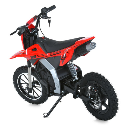 Електромотоцикл дитячий Bambi Racer M 6076AL-3 (кросовий, колеса: Ø14.2"/гума, акк. 3*12V/7Ah, мотор: 36V/350W, до 23 км/г, до 30 кг) фото 6