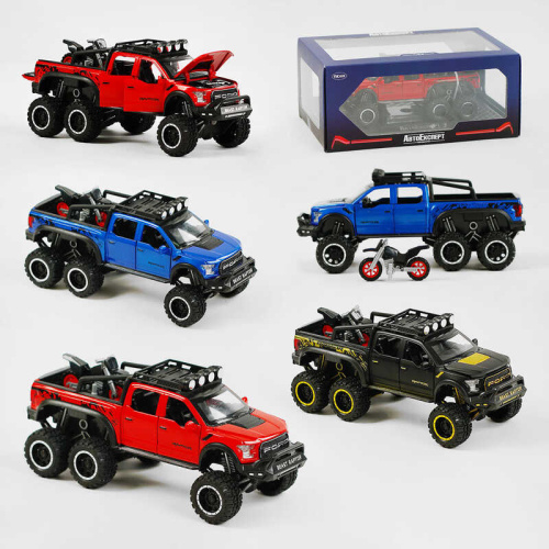 Машинка GT - 02291 "Авто Експерт", 3 кольори, металопластик, 1:24, звук, світло, інерція, рухомі елементи, у коробці, ВИДАЄТЬСЯ МІКС ВИДІВ