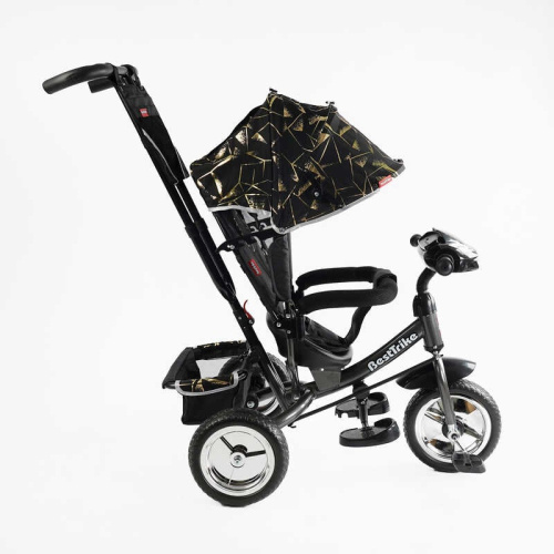Велосипед дитячий триколісний Best Trike 6588/60-775 (колеса: переднє Ø9.84"/задні: Ø7.87"/пластик, рама: сталь, батьк. ручка, нахил спинки, до 25 кг) фото 2