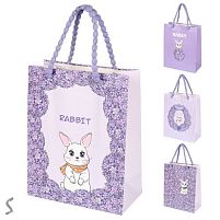 Пакет подарунковий паперовий S "Rabbit" 14.5*19.5*10cм Stenson R40866-S