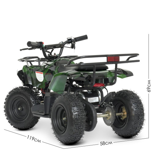 Картинка  Електроквадроцикл дитячий Bambi Racer HB-EATV800AS-10(MP3) от магазина cd-market фото 5