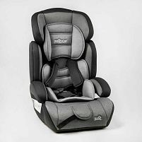 Автокрісло 55890 - GL "JOY", колір - сірий, універсальне, з бустером, група 1/2/3, вага дитини від 9-36 кг, в пакеті