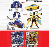 Трансформер 8816-24 2 види, висота: 30 см, зброя, в коробці