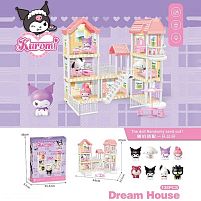 Будинок 7 SY-1 Штрих=42032 підсвічування, фігурка героя, 3 поверхи, меблі, в коробці